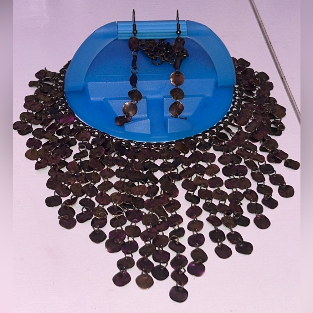 Elegant Brown Necklace Set